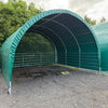 Planenunterstand für Pferde und Rinder 6 x 6 m