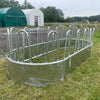 Ovalraufe Oval Feeder 165 x 400 cm für Pferde und Rinder