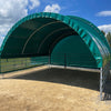 Planenunterstand für Pferde und Rinder 6 x 6 m
