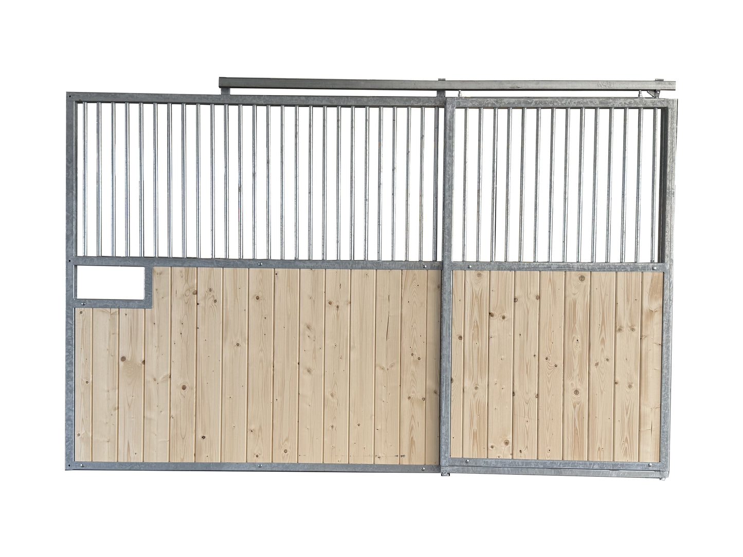 Horse boxes inside - walls